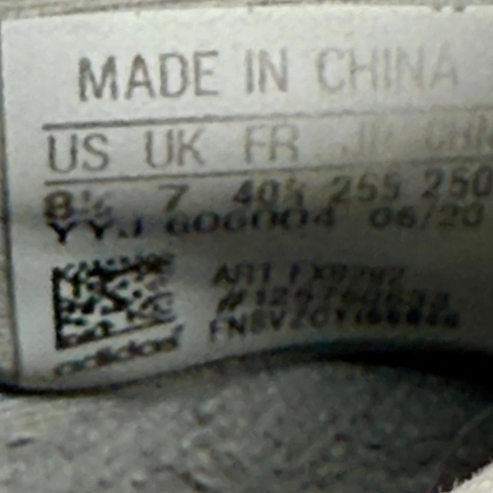 Adidas Ultraboost 20 Grey Silver‎ Primeblue Running Shoes Size Women's 8.5